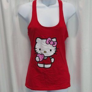 Hello Kitty Red Tank Top Size Medium